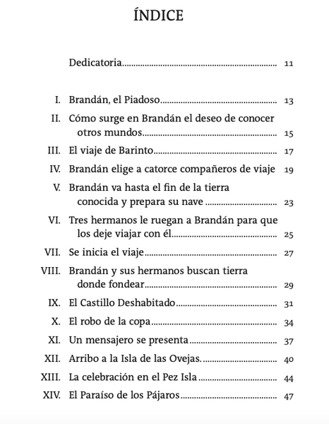 EL VIAJE DE SAN BRANDAN – Editorial Idunn
