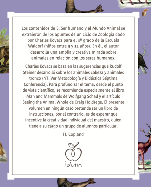 EL SER HUMANO Y EL MUNDO ANIMAL