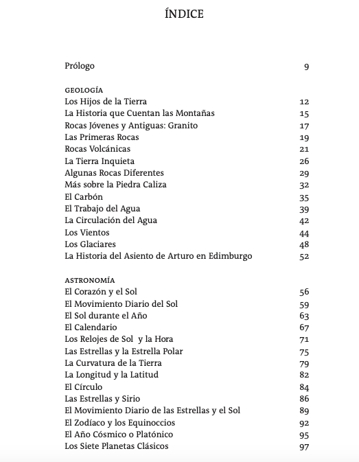 GEOLOGÍA Y ASTRONOMÍA