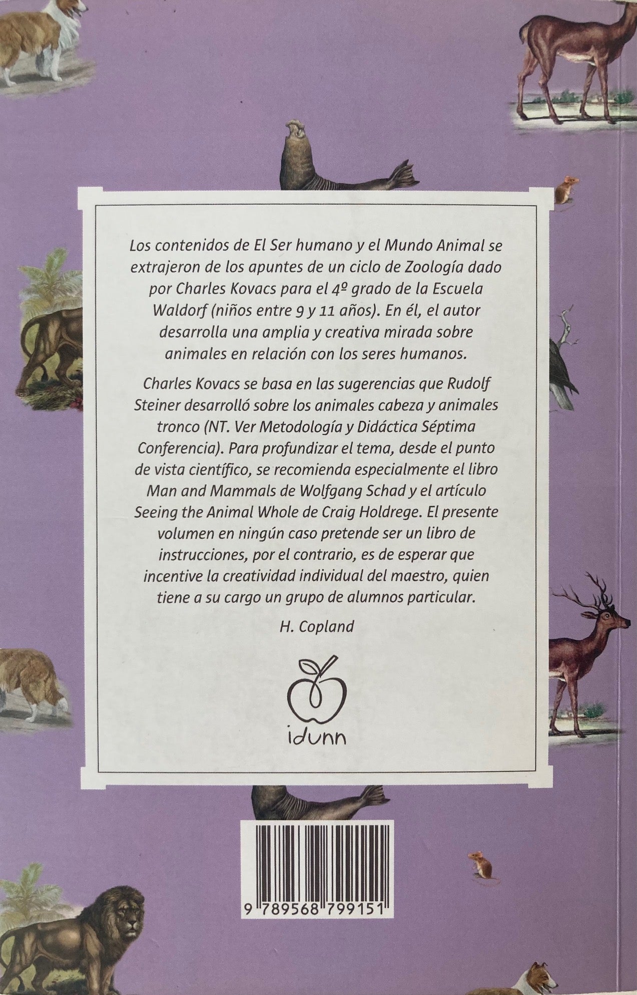 EL SER HUMANO Y EL MUNDO ANIMAL