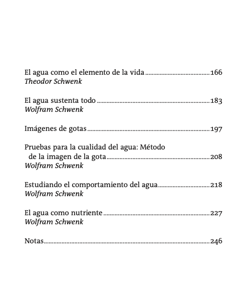 EL AGUA, ELEMENTO DE VIDA